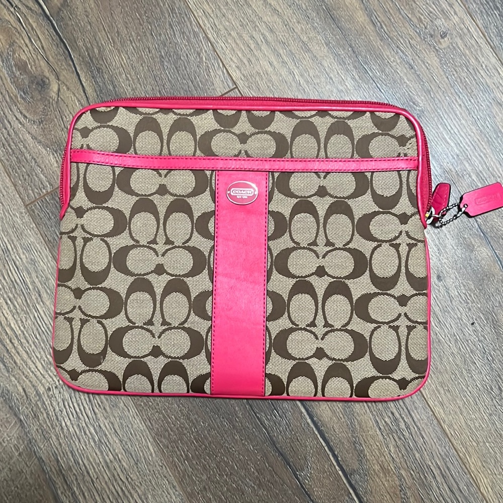 Coach ipad bag